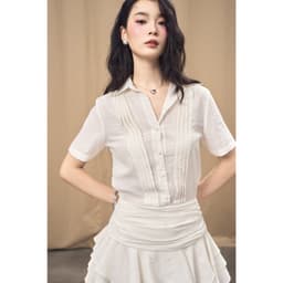 Thumbnail OLV - Đầm kiểu sơ mi dáng ngắn Josephine Dress 3