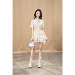 Thumbnail OLV - Đầm kiểu sơ mi dáng ngắn Josephine Dress 1