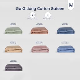 Thumbnail Vỏ Ga Nệm Cotton Sateen 1