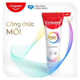 Thumbnail Kem đánh răng Colgate Total sạch sâu bảo vệ, ngăn ngừa 8 vấn đề răng miệng 150g/ tuýp 3