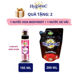 Thumbnail Combo 2 Túi Nước Giặt Xả HygienC Plus 2.6Kg/Túi Đậm Đặc Hương Nước Hoa Làm Sạch Vết Bẩn 3