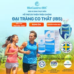 Thumbnail 1 Liệu trình gồm 3 hộp men vi sinh BioGastro•IBS Thụy Điển dùng cho Đại Tràng co thắt/Táo bón/Tiêu chảy hộp 30 viên nang 2