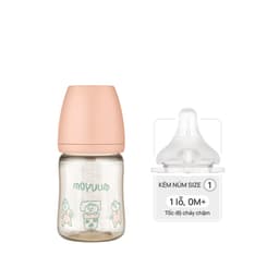 Thumbnail Bình sữa PPSU Moyuum - Ogu hồng - 170ml - Kèm núm 1 3