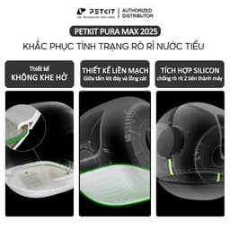 Thumbnail Máy Dọn Vệ Sinh Tự Động, Nhà Dọn Vệ Sinh Cho Chó Mèo Petkit Pura Max 2025 4