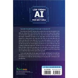 Thumbnail Sách - Lập trình AI cho người mới bắt đầu: Để không bỏ lỡ xu thế của thời đại 1