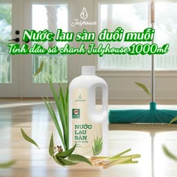 Thumbnail Nước lau sàn nhà tinh dầu Sả Chanh thơm thư giãn như spa 1000ml JULYHOUSE 4