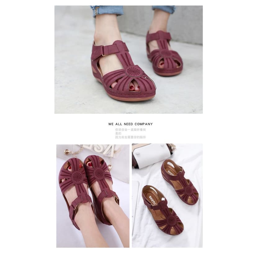 Ảnh Giày Sandal Nữ Hãng Siketu, Giày Rọ Đế Xuồng Thời Trang 2024 Trẻ Trung Năng Động Phù Hợp Đi Làm Đi Học Đi Chơi 3