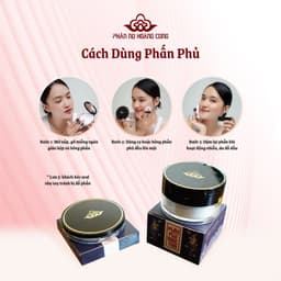 Thumbnail Phấn phủ ngọc trai mini Phấn Nụ Hoàng Cung 5g 4