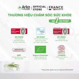 Thumbnail Combo 2 Hộp Detox Thải Độc Gan Arkofluides Détoxifiant Hepatique 250g (Hộp 20 ống) 3