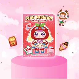 Thumbnail Sách Mini Fashion - Baby Three (Bóc dán hơn 100+ stickers váy, phụ kiện xinh đẹp) cho bé gái 2