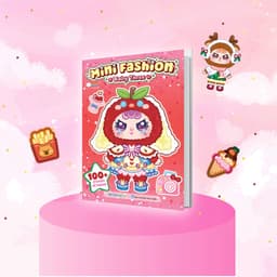 Thumbnail Sách Mini Fashion - Baby Three (Bóc dán hơn 100+ stickers váy, phụ kiện xinh đẹp) cho bé gái 1