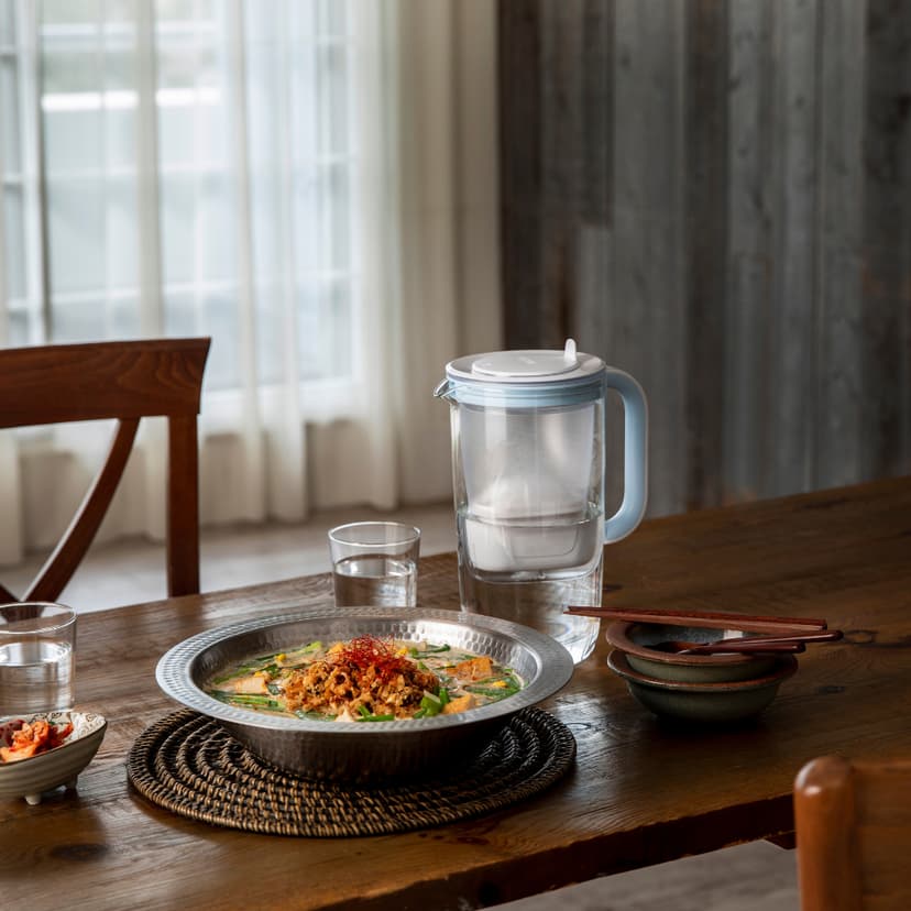 Ảnh Bình lọc nước BRITA  thủy tinh Glass Jug One (có sẵn 1 lõi Maxtra Pro) 4