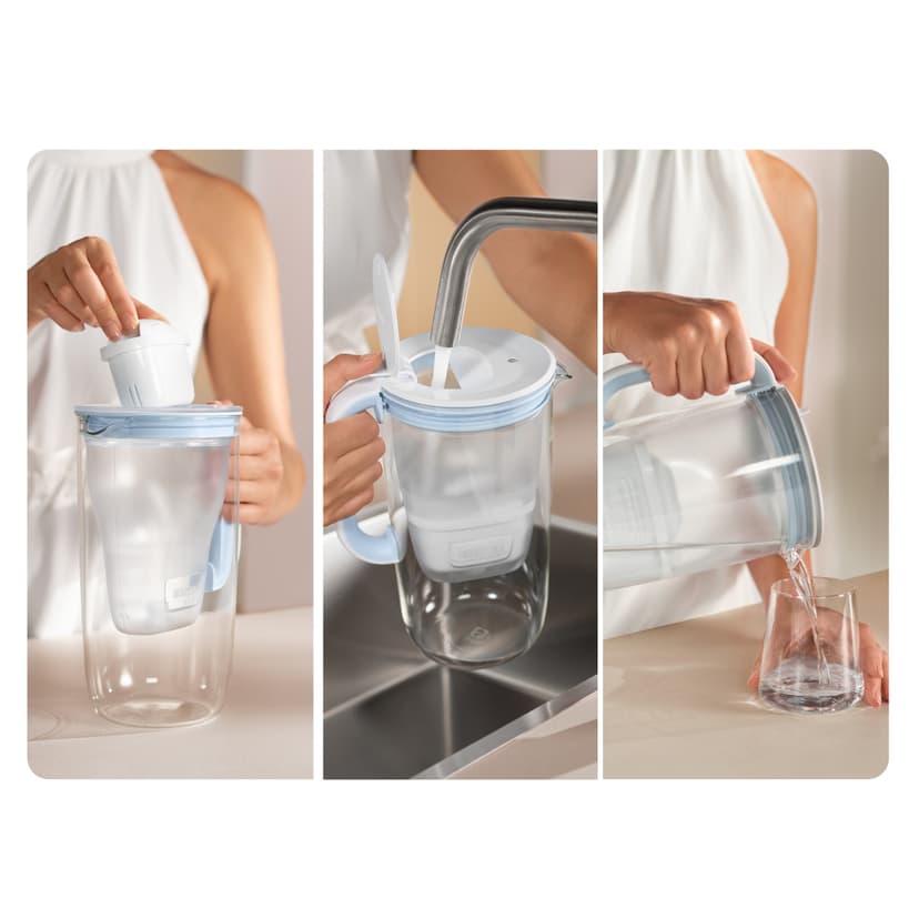 Ảnh Bình lọc nước BRITA  thủy tinh Glass Jug One (có sẵn 1 lõi Maxtra Pro) 3