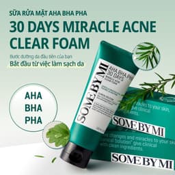 Thumbnail Some By Mi Sữa rửa mặt dịu nhẹ AHA-BHA-PHA 30 Days Miracle Acne Clear Foam 100ml 3