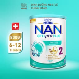 Thumbnail Sữa bột Nestlé NAN OPTIPRO PLUS 2 800g nhập khẩu Thụy Sỹ với 5HMO 1