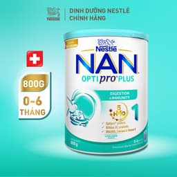 Thumbnail Sữa bột Nestlé NAN OPTIPRO PLUS 1 800g nhập khẩu Thụy Sỹ với 5HMO 1