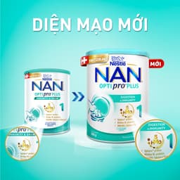 Thumbnail Sữa bột Nestlé NAN OPTIPRO PLUS 1 800g nhập khẩu Thụy Sỹ với 5HMO 2