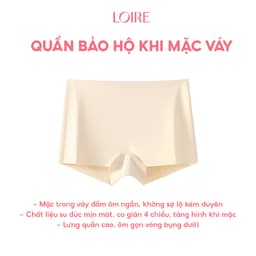 Thumbnail Quần Bảo Hộ Tàng Hình Mặc Trong Váy Chất Su Đúc Mịn Mát Loirechic QMV15 1