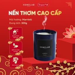 Thumbnail Nến thơm mùi khách sạn 5 sao MARRIOTT mùi hương sang trọng, tinh khiết 300g_HOMELAB 1