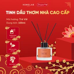 Thumbnail Nước hoa thơm phòng mùi TRÀ VẢI - Best seller, nước hoa thơm phòng cao cấp 100ml_HOMELAB 1