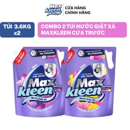 Thumbnail Combo 2 Túi Nước Giặt Xả MaxKleen Cửa Trước 3.6kg Hương Nước hoa huyền diệu & Dấu ấn ngọt ngào 1