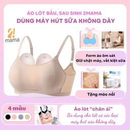 Thumbnail Áo lót bầu và hút sữa cho máy không dây Áo ngực bầu dùng cho máy hút sữa rảnh tay 2mama 1