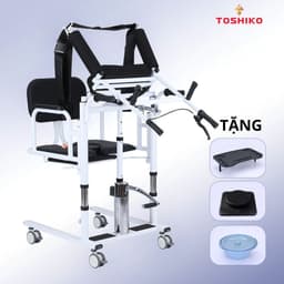 Thumbnail Ghế đa năng nâng hạ bệnh nhân tại giường Toshiko P1 đa năng 5in1 giúp nâng hạ, Xe di chuyển bệnh nhân lắp đặt miễn phí 1