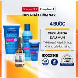 Thumbnail Bộ Chăm Sóc Da Giảm Sưng Viêm Mụn, Tẩy Da Chết BHA Salicylic Compliment 1