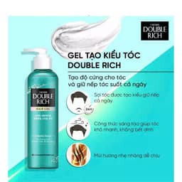 Thumbnail Gel Tạo Kiểu Double Rich Strong Giữ Nếp Hair Gel 250ml - Gel Vuốt Giữ Nếp Tóc 3
