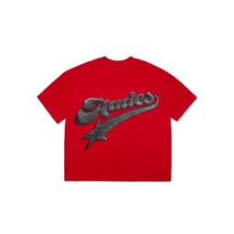 Thumbnail HADES Shooting Star Tee Đỏ - HADES Brand Chính Hãng Áo thun tay lỡ Unisex Coton 2