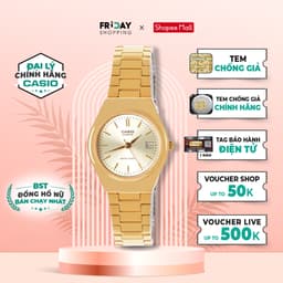 Thumbnail Đồng Hồ Casio Nữ LTP-1170N-9ARDF Mặt Tròn Dây Kim Loại Chính Hãng 1