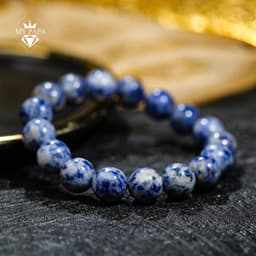 Thumbnail Vòng Tay Lapis Lazuli Thanh Hoa Từ Afghanistan MYPAPA - Trang sức Phật Giáo 1