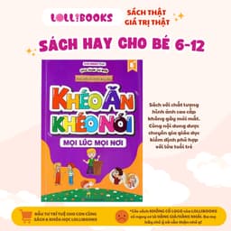 Thumbnail Sách - Bộ 3 Khai Sáng Kỹ Năng Sống Lollibooks: Khéo Ăn Khéo Nói, Quản Lý Thời Gian, Bảo Vệ An Toàn 2