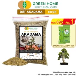 Thumbnail Đất Akadama Greenhome, Bao 500GR, Giá Thể Bonsai, Kiểng Lá, Sen Đá, Phân Nền Thủy Sinh, Dưỡng Chất 1