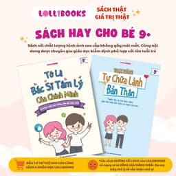 Thumbnail Sách Cho Bé - Bộ 2 Cuốn sách Lollibooks - Tớ Là Bác Sĩ Tâm Lý Cho Chính Mình - Tự Chữa Lành Bản Thân 1