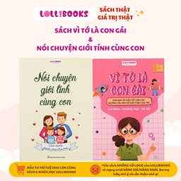 Thumbnail Sách Giáo Dục Giới Tính Cho Bé Gái Lollibooks - Vì Tớ Là Con Gái & Nói Chuyện Giới Tính Cùng Con 1