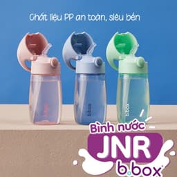 Thumbnail b.box Bình nước Jnr. 380ml tích hợp tay cầm, đầu hút silicone cho bé 2