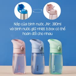 Thumbnail b.box Bình nước Jnr. 380ml tích hợp tay cầm, đầu hút silicone cho bé 3