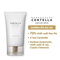 Thumbnail Kem dưỡng da giảm mụn Chiết Xuất Rau Má Skin1004 Madagascar Centella Soothing Cream 75ml (Mẫu mới) 1