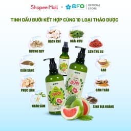 Thumbnail Dầu Gội Bưởi Dưỡng Tóc Tinh Dầu Bưởi Mọc Tóc Phục Hồi Tóc BFO Behair 500ml 3
