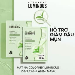 Thumbnail Combo 10 Mặt Nạ Giấy COLORKEY  Cấp Ẩm Luminous Vitamin B5 Facial Mask 25mlx10 1