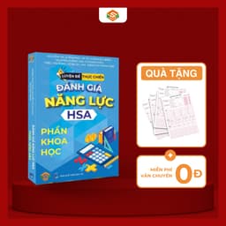 Thumbnail Combo 4 Sách luyện đề thực chiến đánh giá năng lực HSA (Định tính + Định Lượng + Khoa Học + Tiếng Anh) 3