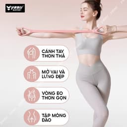 Thumbnail Dây kéo tập tay gym YASU Dây Đàn Hồi Tập Tay Vai  dành cho Nữ 3