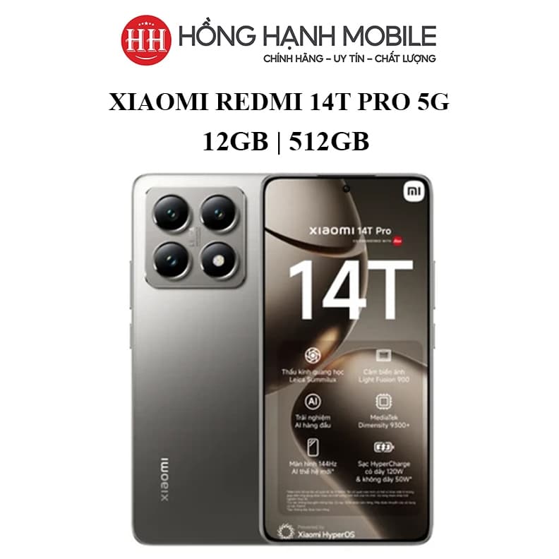 Ảnh Điện Thoại Xiaomi 14T Pro 5G 12GB/512GB - Hàng Chính Hãng 1