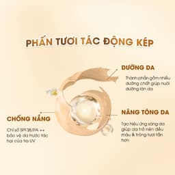 Thumbnail Bidameun Siyoul B37 A-B Phấn nước kiểm soát dầu và nâng tông da SPF38/PA++ 15g 3