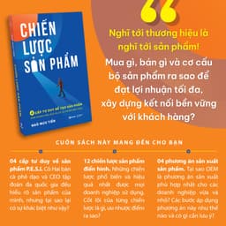 Thumbnail Sách - Chiến Lược Sản Phẩm - 4 Cấp Tư Duy Để Tạo Sản Phẩm Kinh Doanh Hiệu Quả Và Có Lợi Nhuận Bền Vững 1