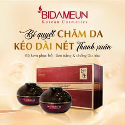 Thumbnail Bidameun Siyoul B27 Bộ kem giúp phục hồi, hỗ trợ làm trắng và cải thiện nếp nhăn 120g+30g 2