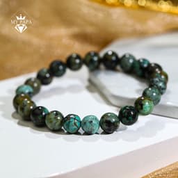 Thumbnail Vòng Tay Turquoise Ngọc Hải Lam Hồ Bắc MYPAPA 1