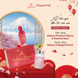 Thumbnail Combo Hebora Collagen Enrich và viên uống tỏa hương Hebora Premium Sakura 1