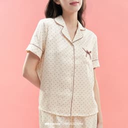 Thumbnail Bộ mặc nhà thô mềm dáng pijama xinh xắn trẻ trung Mialala 5044 DMN02025044 2